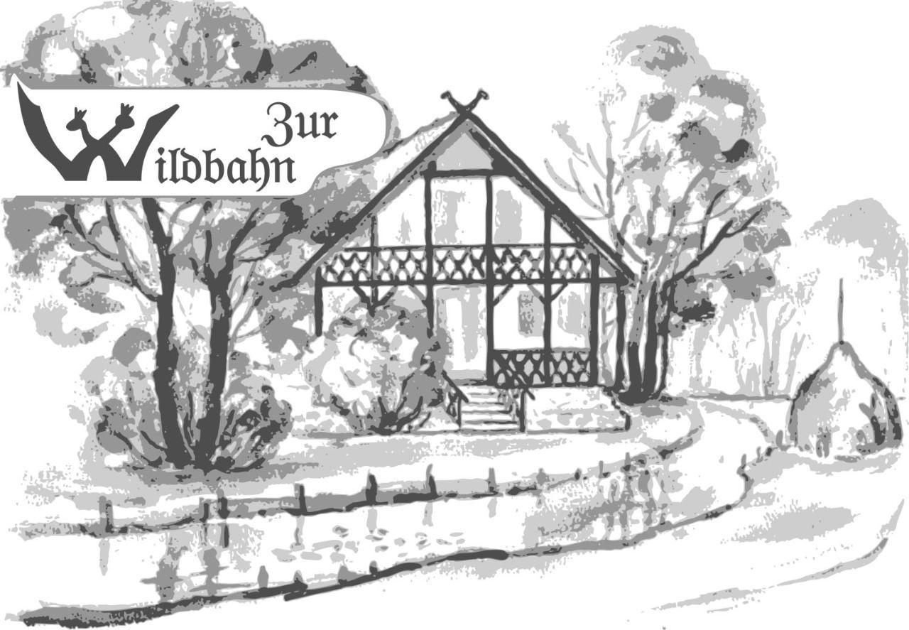 Landgasthof Zur Wildbahn Burg  Zewnętrze zdjęcie